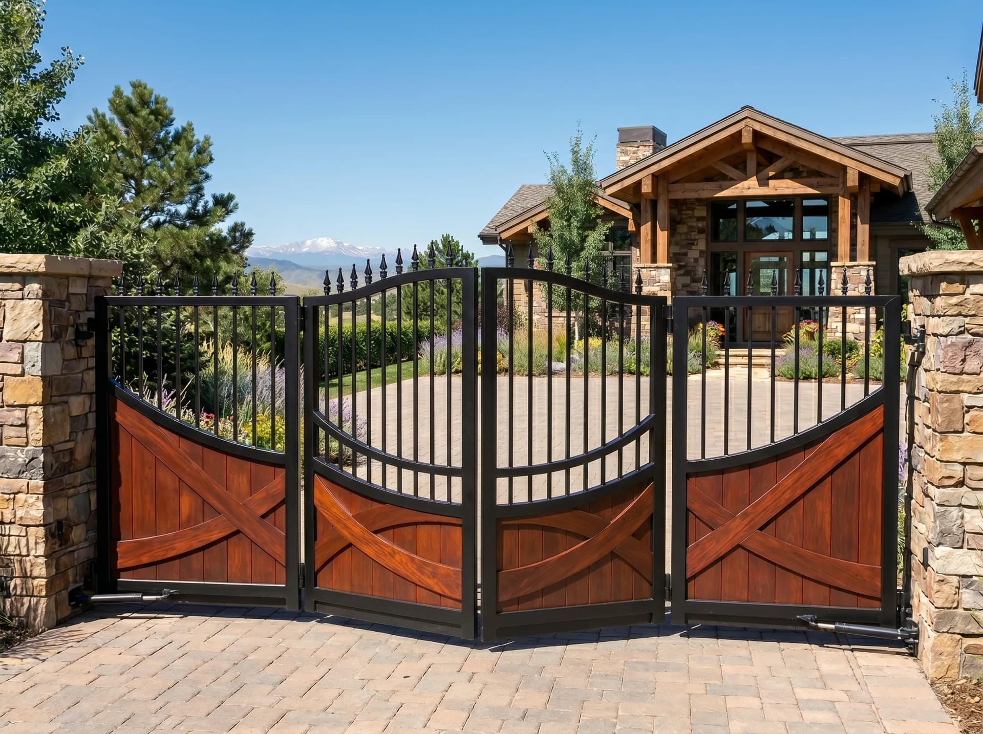 Bi-Folding Gates